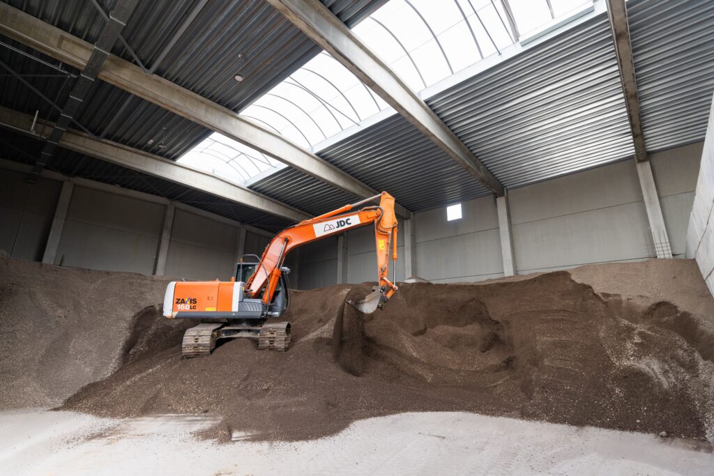 JDC Lavasubstrate - opslag lavasubstraten ter plaatse Aalter