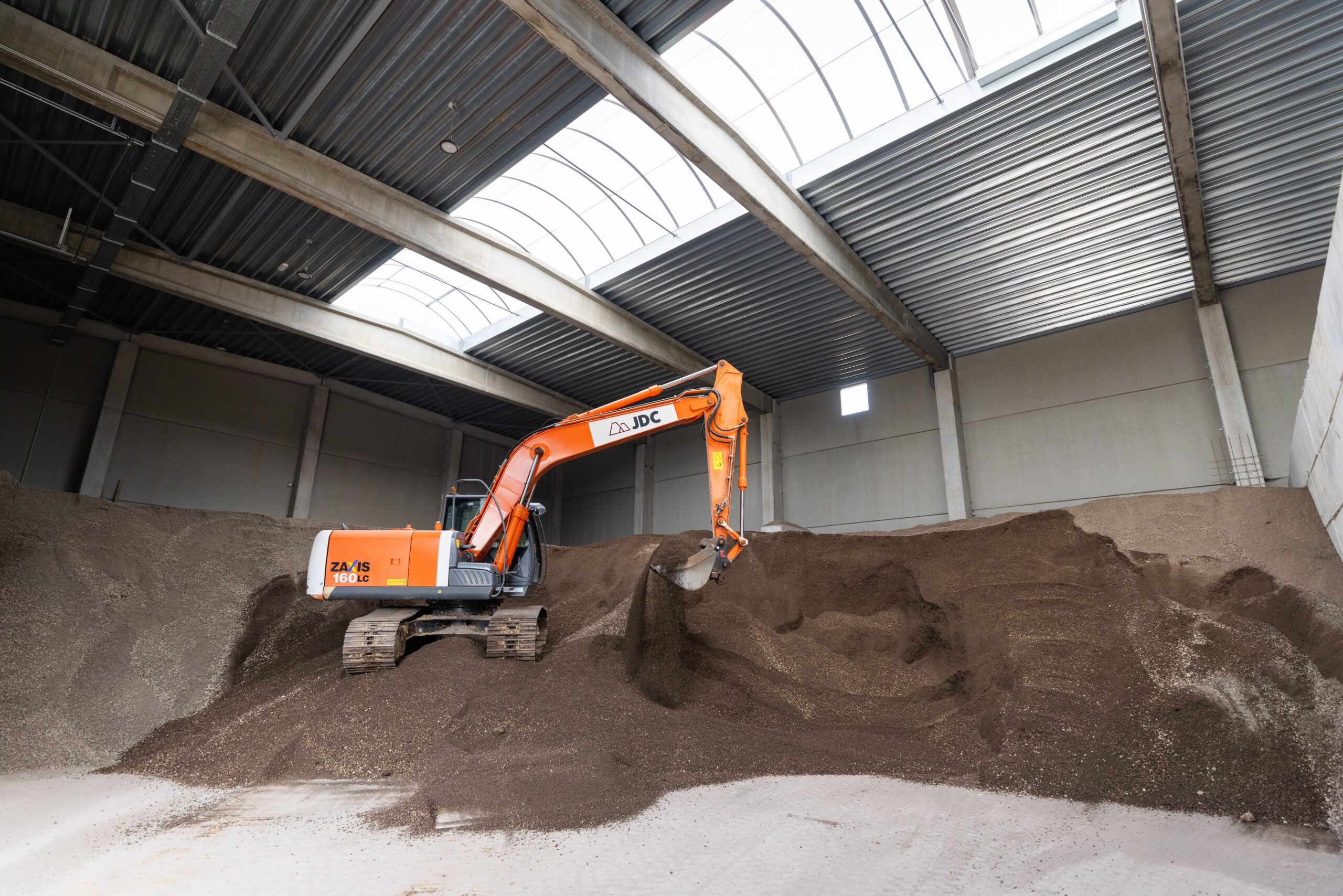 JDC Lavasubstrate - opslag lavasubstraten ter plaatse Aalter